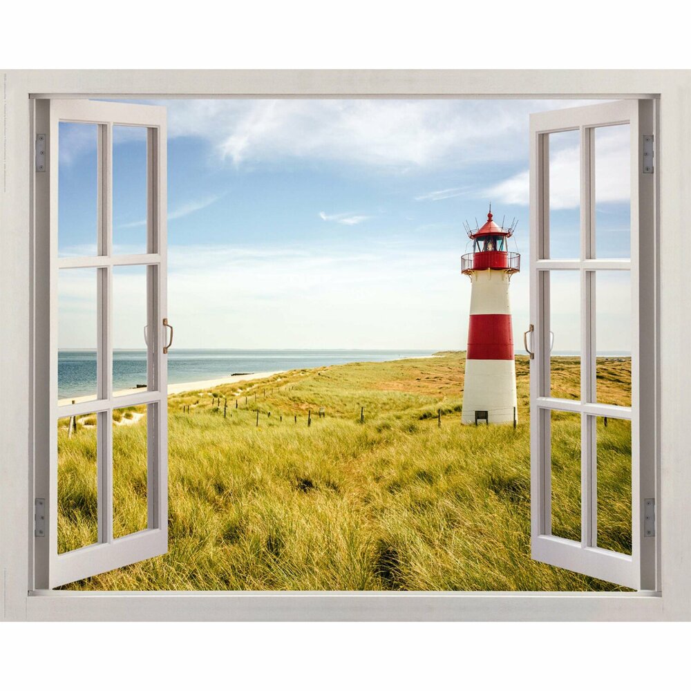 Deco Panel LEUCHTTURM FENSTER 40x50 Cm Online Bei ROLLER Kaufen