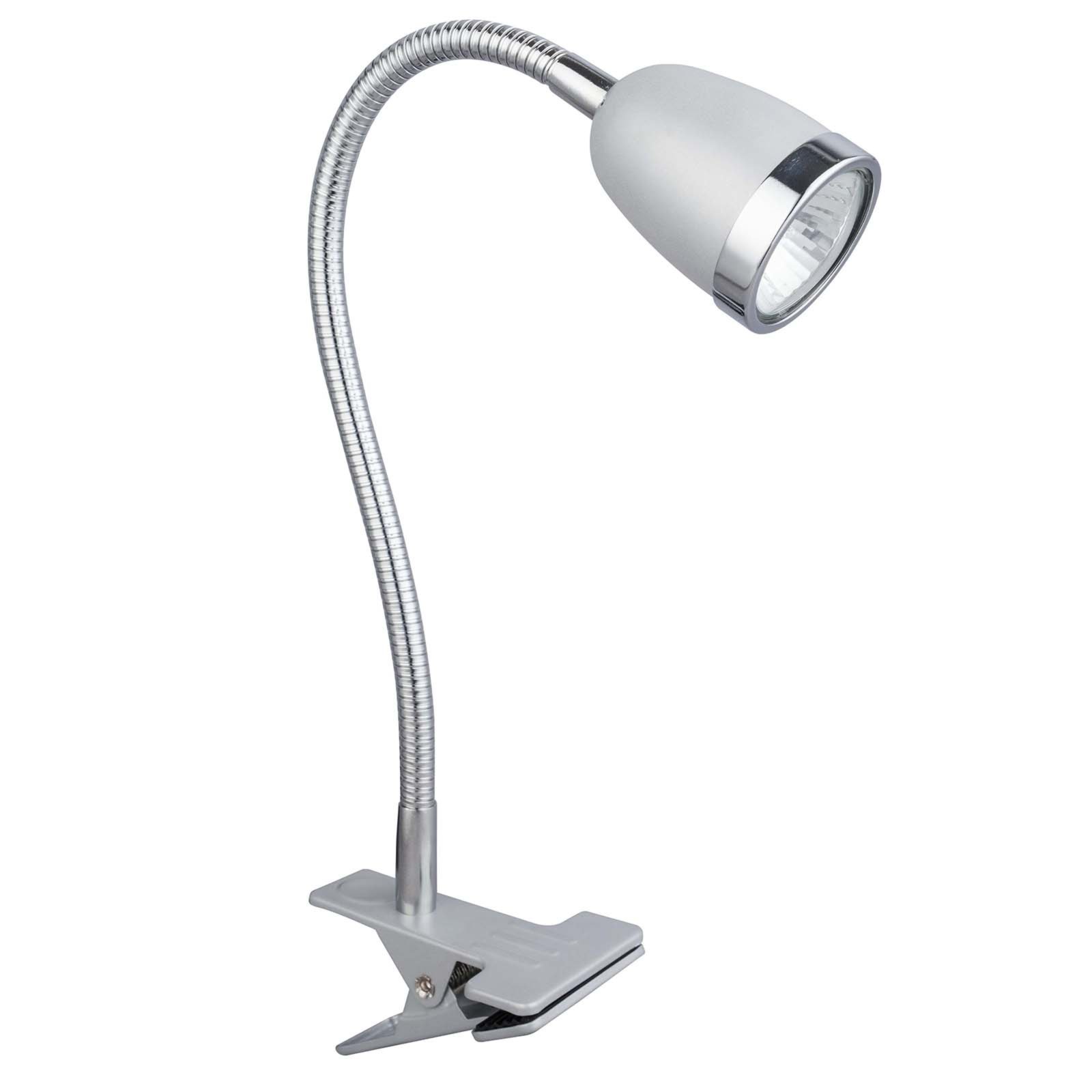 hoch ROLLER - Metall | cm bei Online - weiß-silber - LAMPURA LED-Klemmleuchte kaufen 28