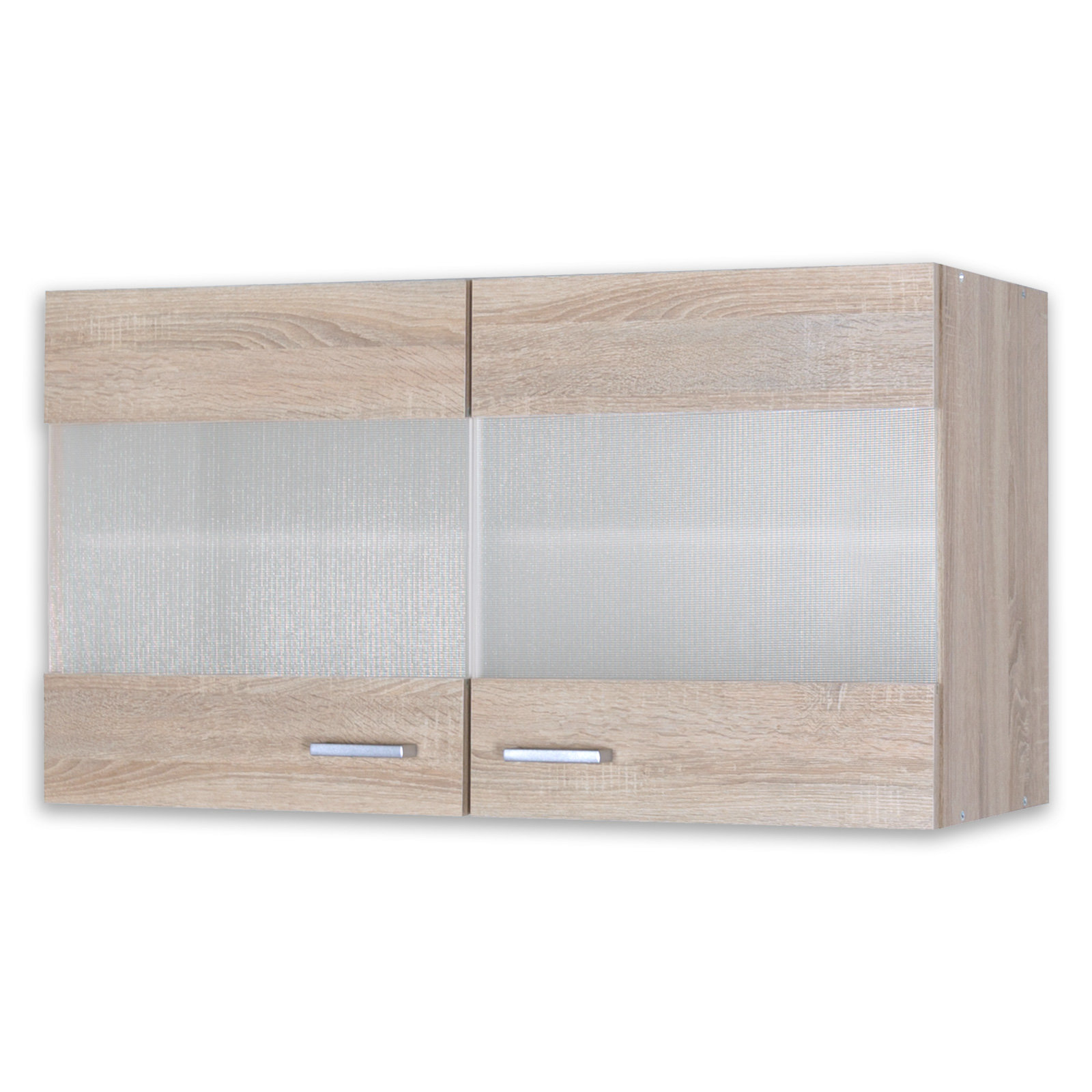 GlasHängeschrank Sonoma Eiche 100x35 cm Online bei