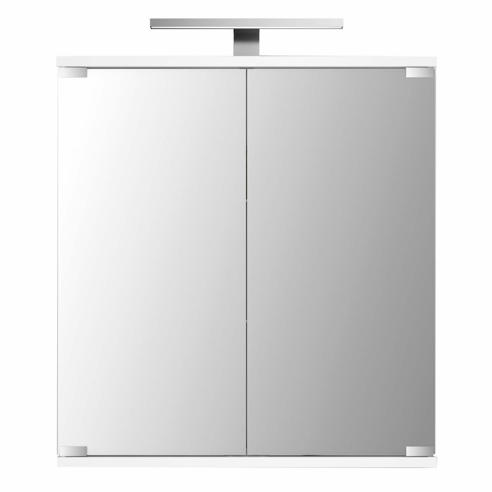 Spiegelschrank - weiß - Aufbauleuchte ROLLER cm - breit bei kaufen 60 | Online