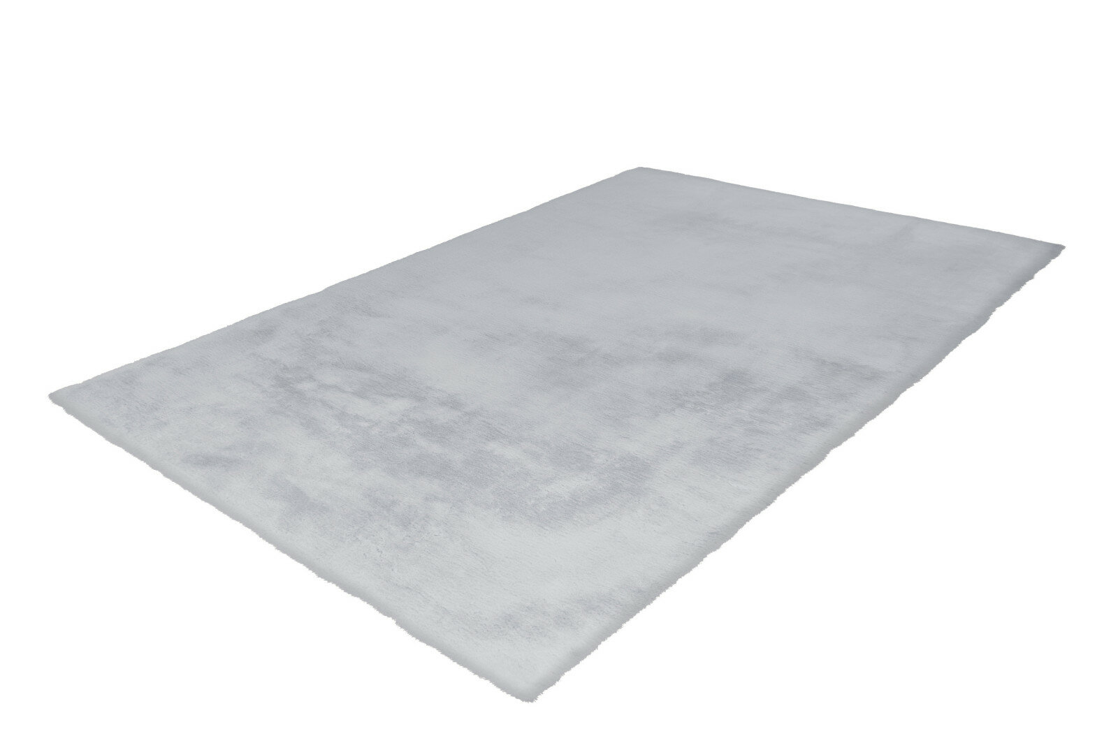 Kunstfell-Teppich - Kaninchenfell-Haptik - bei grau-blau cm 160x230 Online - ROLLER | kaufen