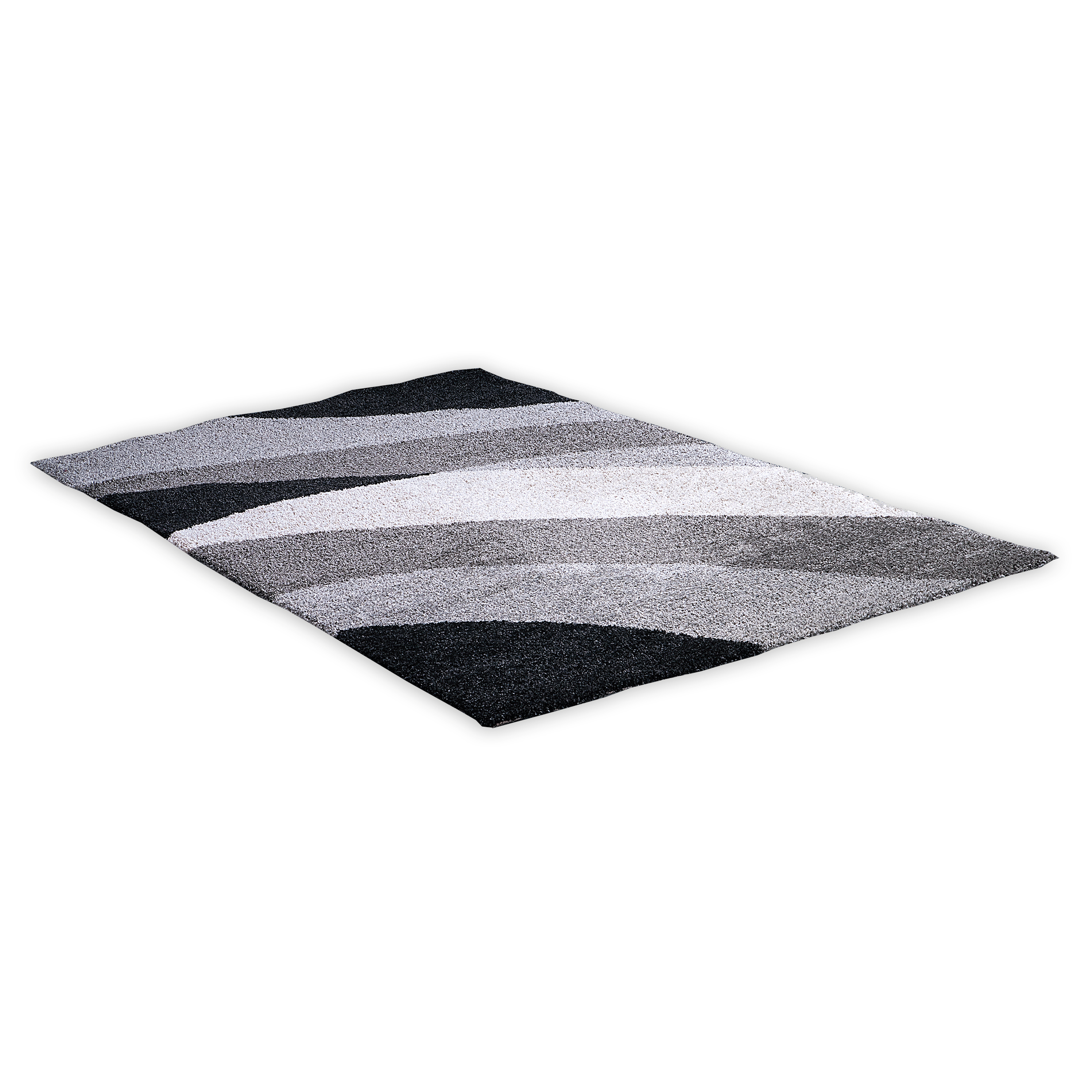 Teppich - grau-schwarz - 200x290 cm | Online bei ROLLER kaufen