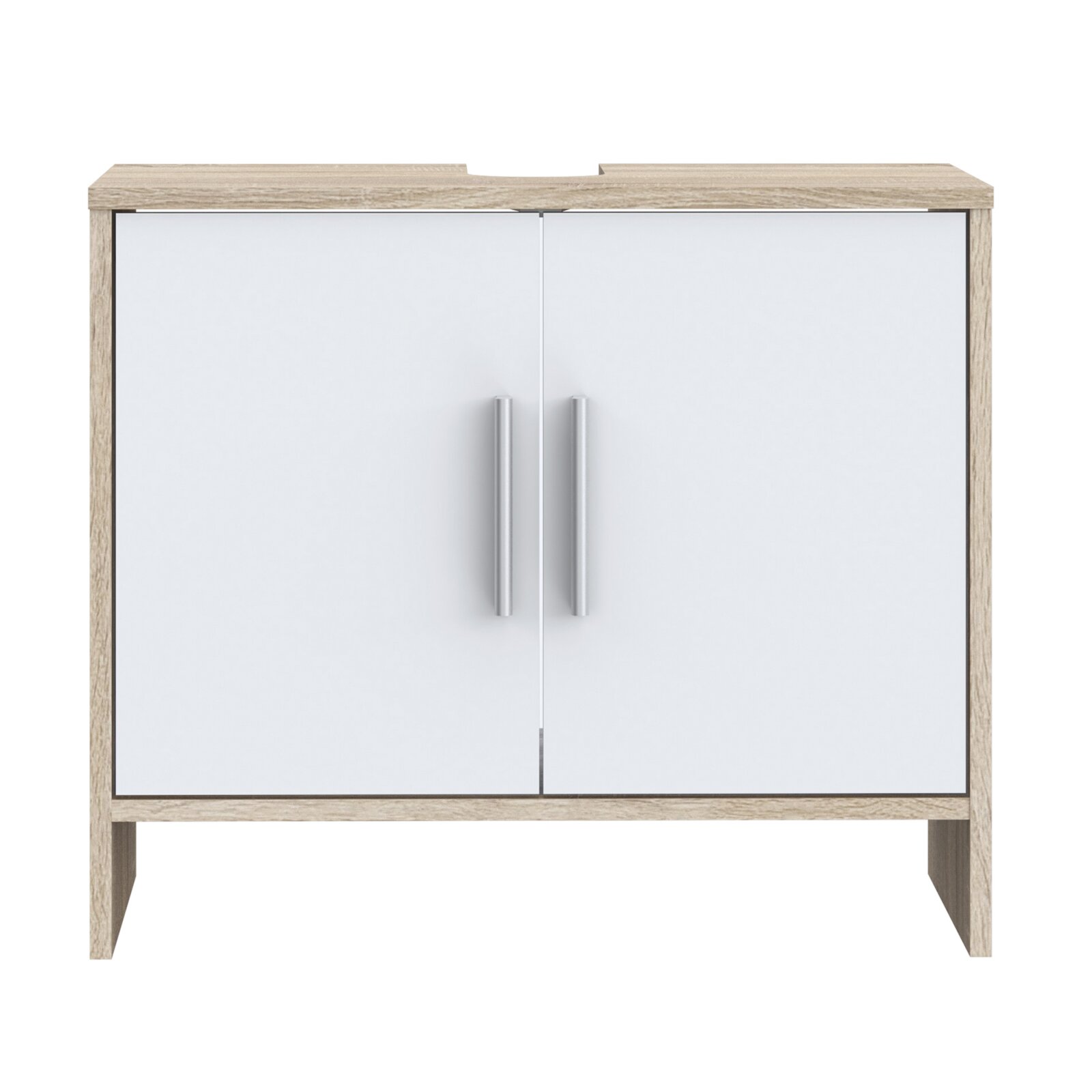 ROLLER Eiche-weiß Waschbeckenunterschrank | 65 cm - Online Sonoma bei kaufen -