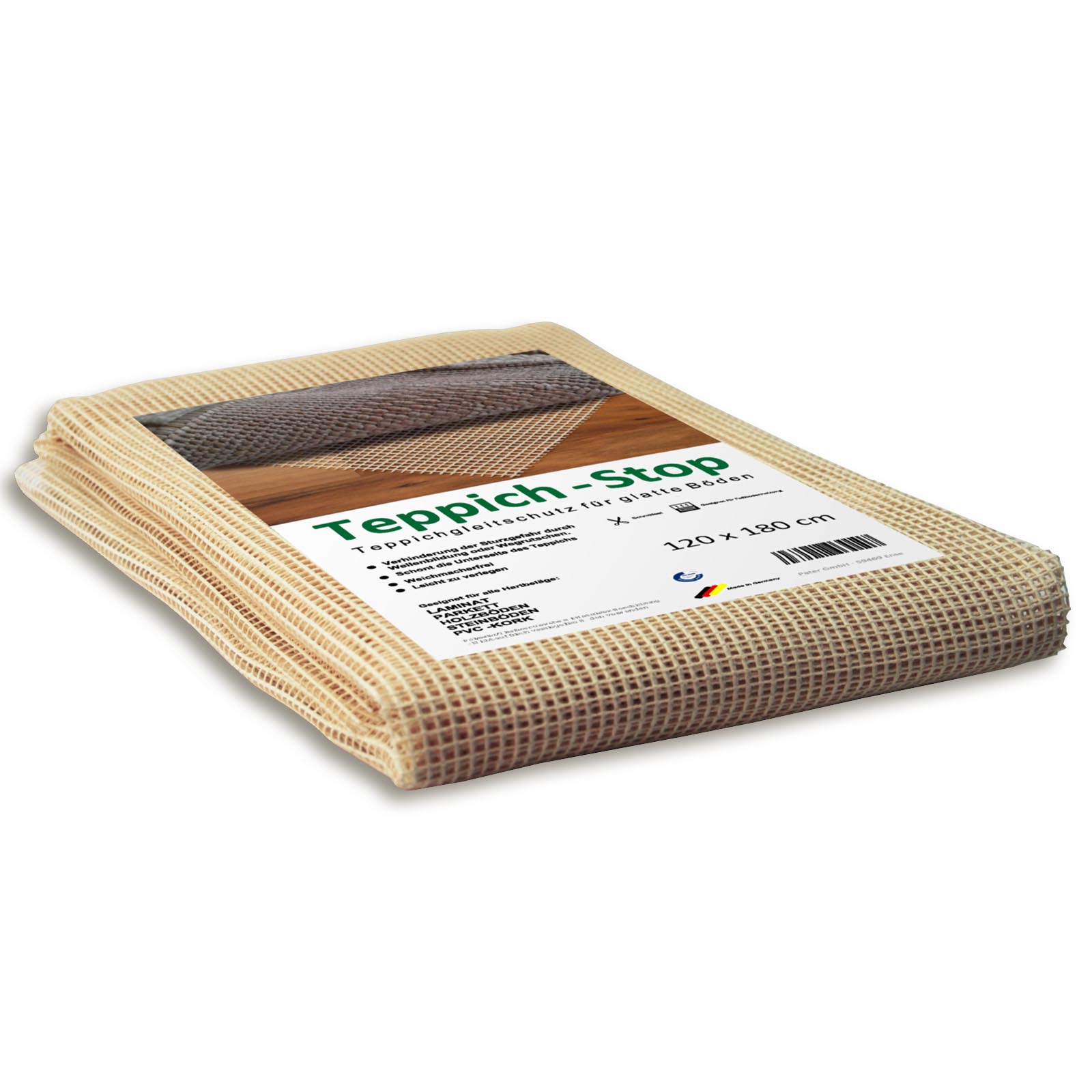 Teppich Antirutschmatte NATUR STOP PLUS - beige - 160x230 ...