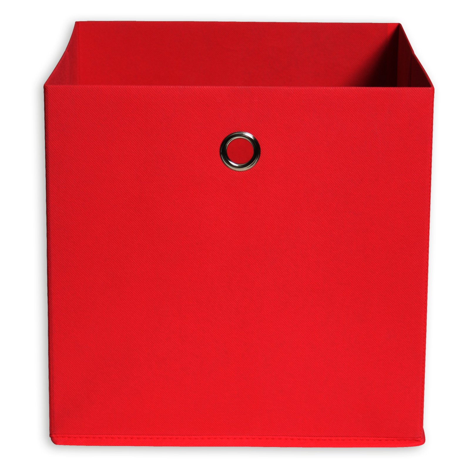 Faltbox - rot - mit Metallöse - 32x32 cm