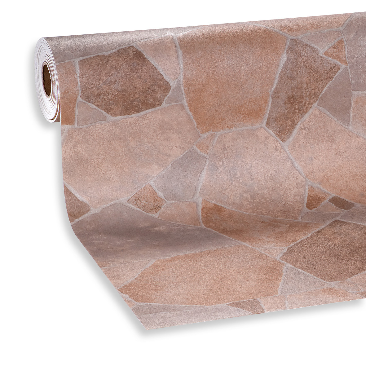 PVC Fliese Bruchstein - beige - 4 Meter | Online bei ...